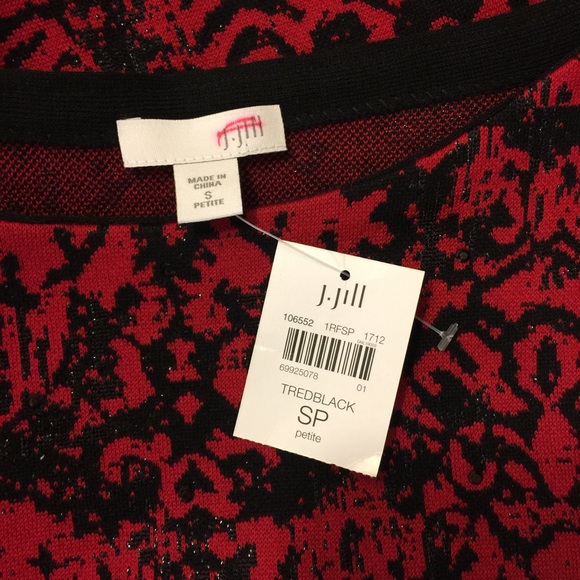 J.JiII Sequin Sweater/ Top - Picture 2 of 3